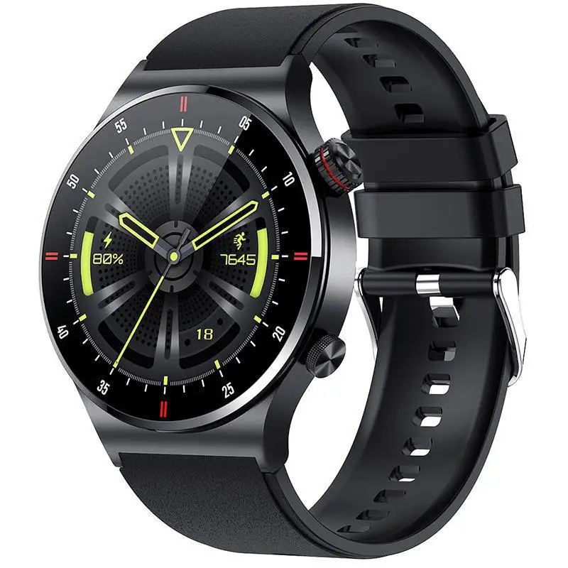 QW33 1.28 Inch IPS Round Screen Health Monitoring Smart Watch with NFC Magnetic Charging aperçu 6