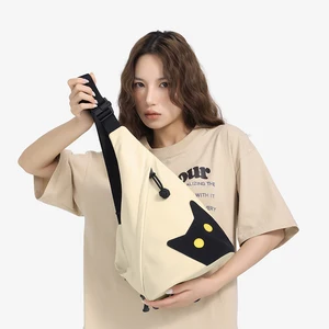 NOXXON Durable Waterproof Travel Bag Nylon Casual Crossbody Shoulder Bag Anti-Theft Chest Bag with Adjustable Strap