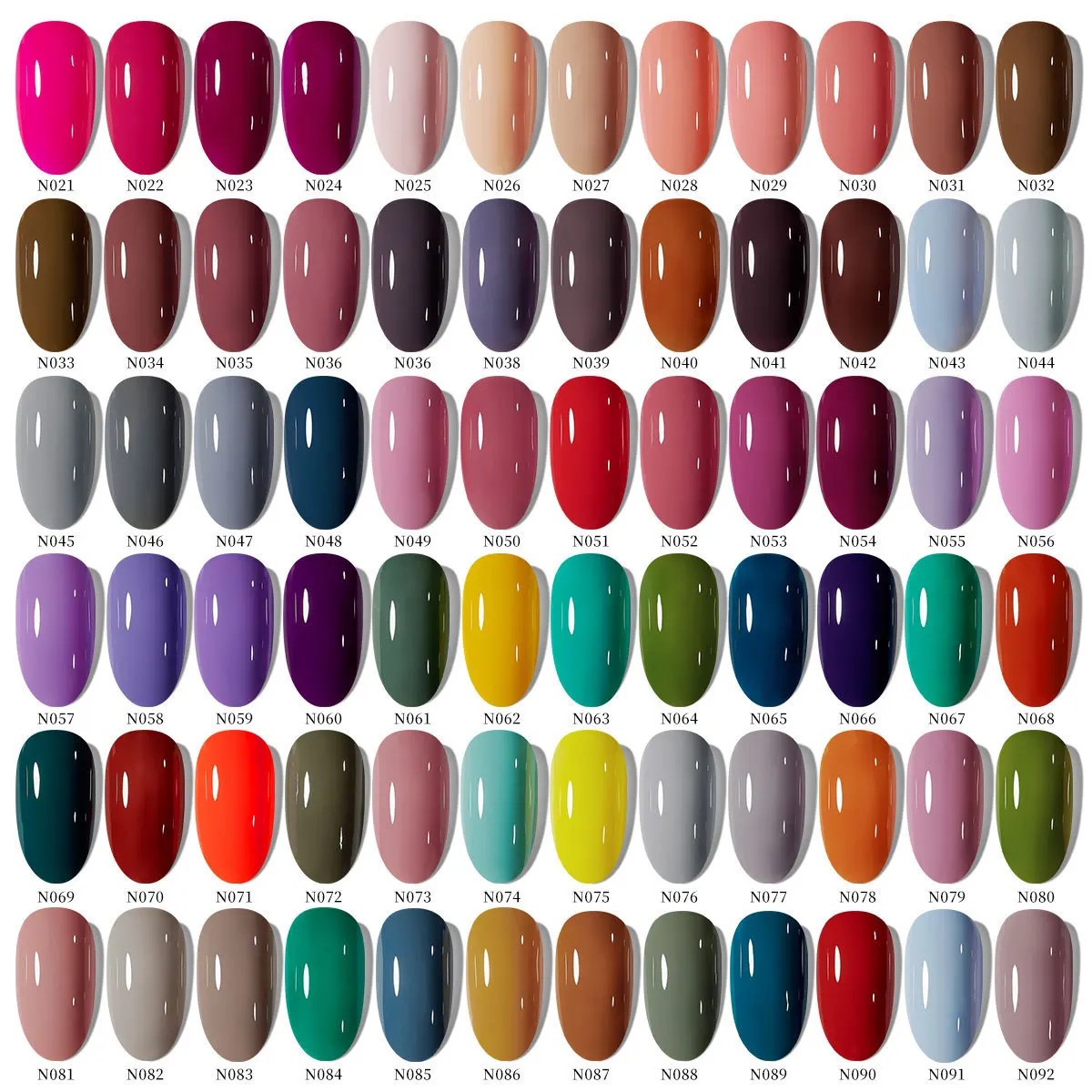 41Colors 7ML Macaron Color Gel Nail Polish UV LED Nail Art Gel Vernis Semi Permanent Manicure Soak Off LED UV Gel Nail Varnishes