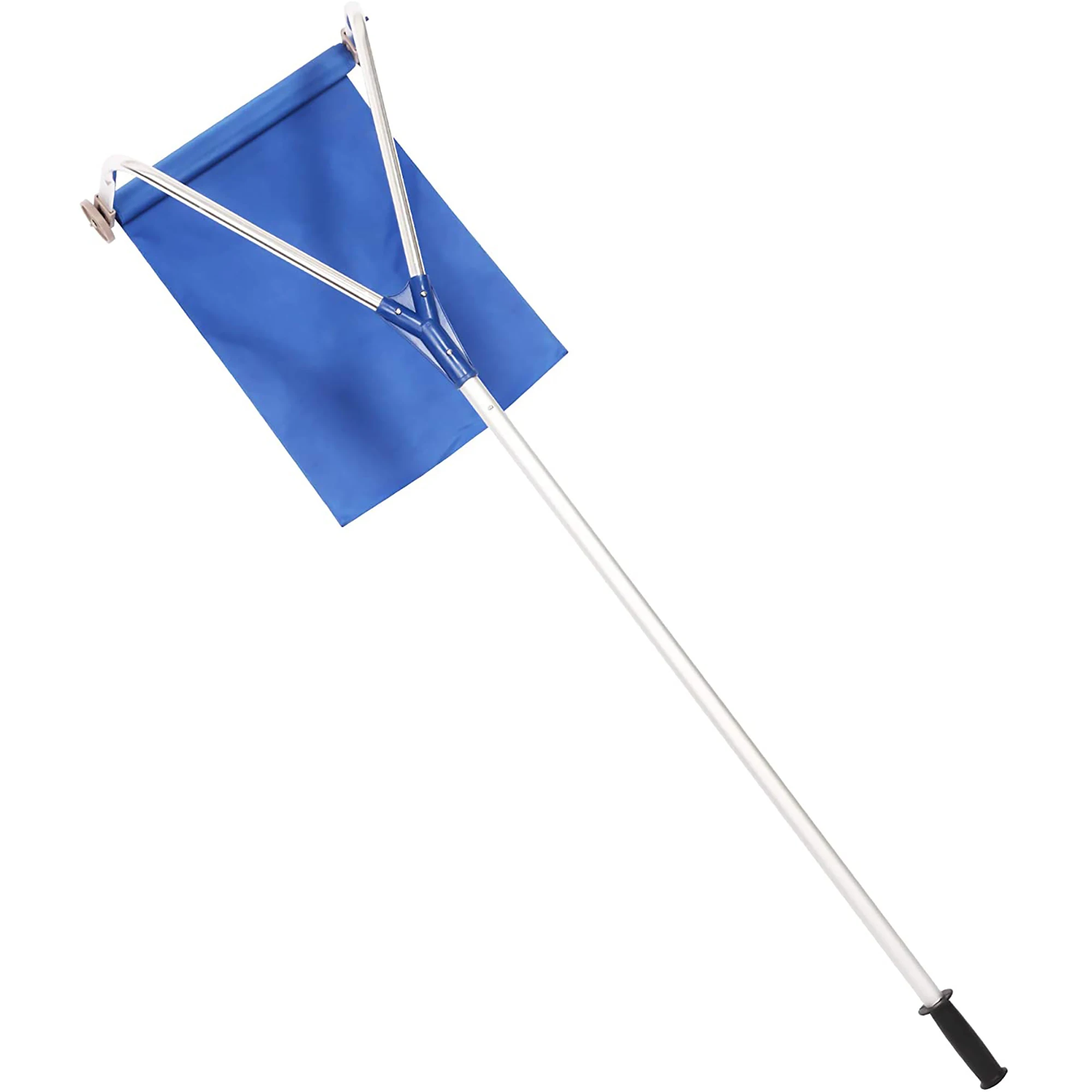 Производители продают высококачественный скребок для снега на крыше с алюминиевым полюсом, выдвижная Лопата для крыши, инструмент для удаления снега