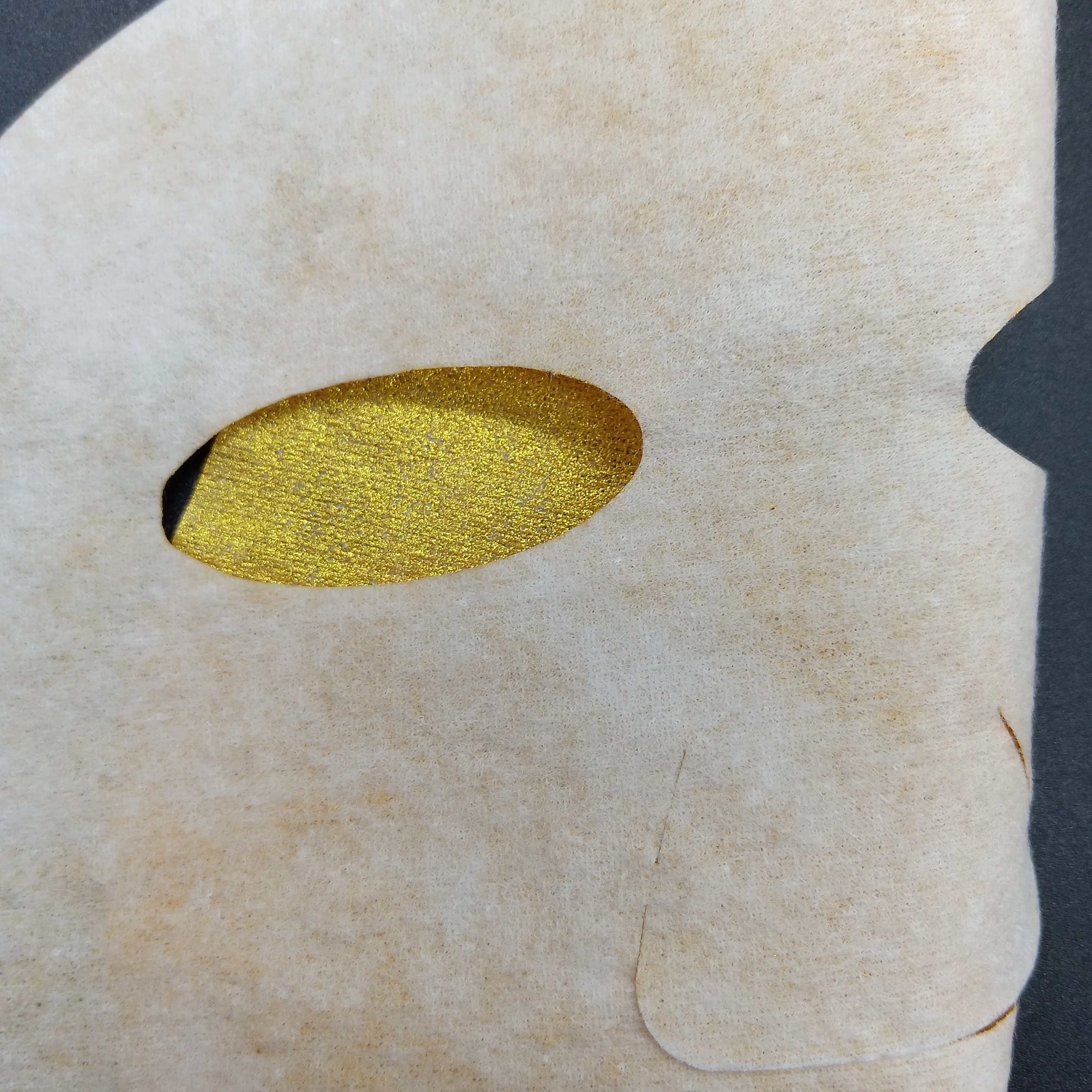 Маски для лица из чистого хлопка с золотым