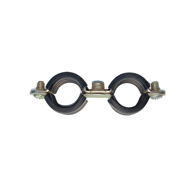 New Design Sliding Pipe Clamp Lining Double Pipe Clamp Support With
