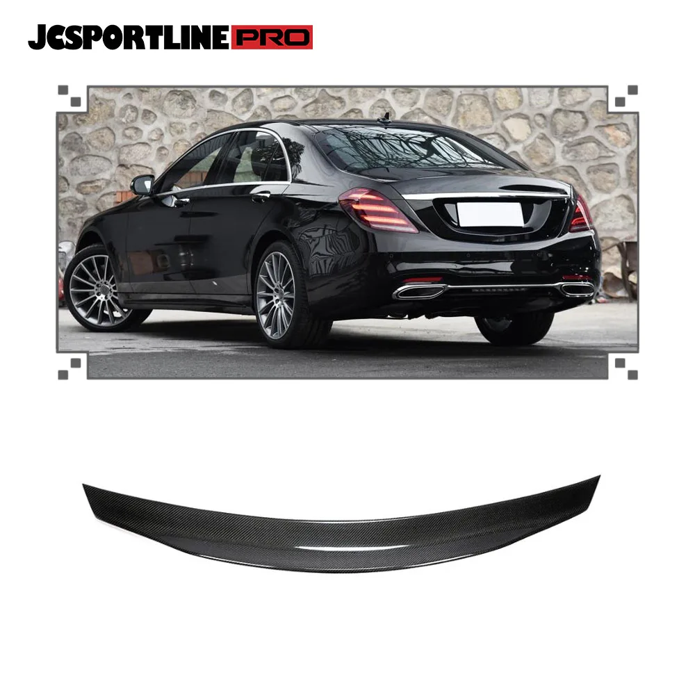 Carbon Fiber W221 Rear Spoiler For Mercedes Benz S450 S500 S550 S63 S65 Amg  Sedan 4-door 08-13 - Buy W221 Rear Spoiler,W221 Carbon Rear 