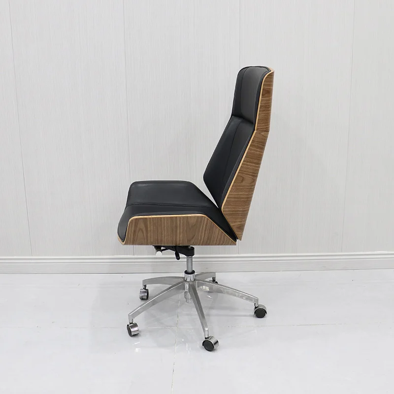 Vantervi Mid Back Computer Work Chair with PU Synthetic Leather Rotating Office Chair From Foshan Manufacturer's Product image 5