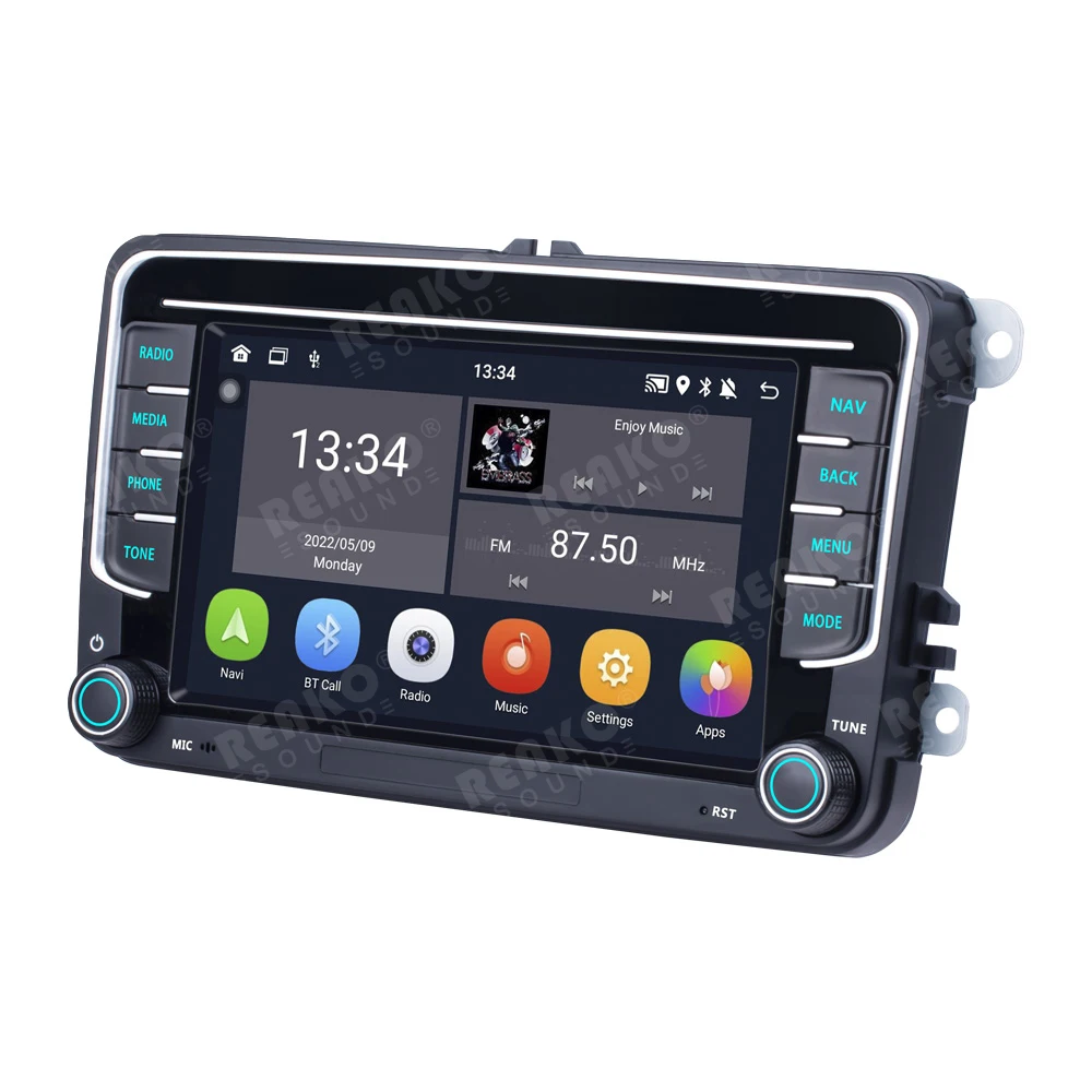 Android Car Radio Stereo Player 7'' Original Car Style for Volkswagen VW Golf 5 Polo Passat B6 Touran Polo Sedan Tiguan Jetta
