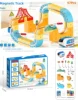 Set di cubi magnetici con binario - 97 pezzi