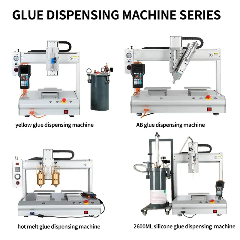 Automatic Uv Glue Filling Machine 30ML Silica Gel/epoxy Resin/UV Automatic Dispensing Machine Wire Harness Rotary Glue Machine
