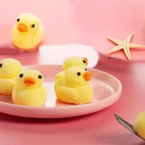 Wholesale Commercial 3D Duck  Sugar Corgi 3D Celebrity Cartoon Style Marshmallows