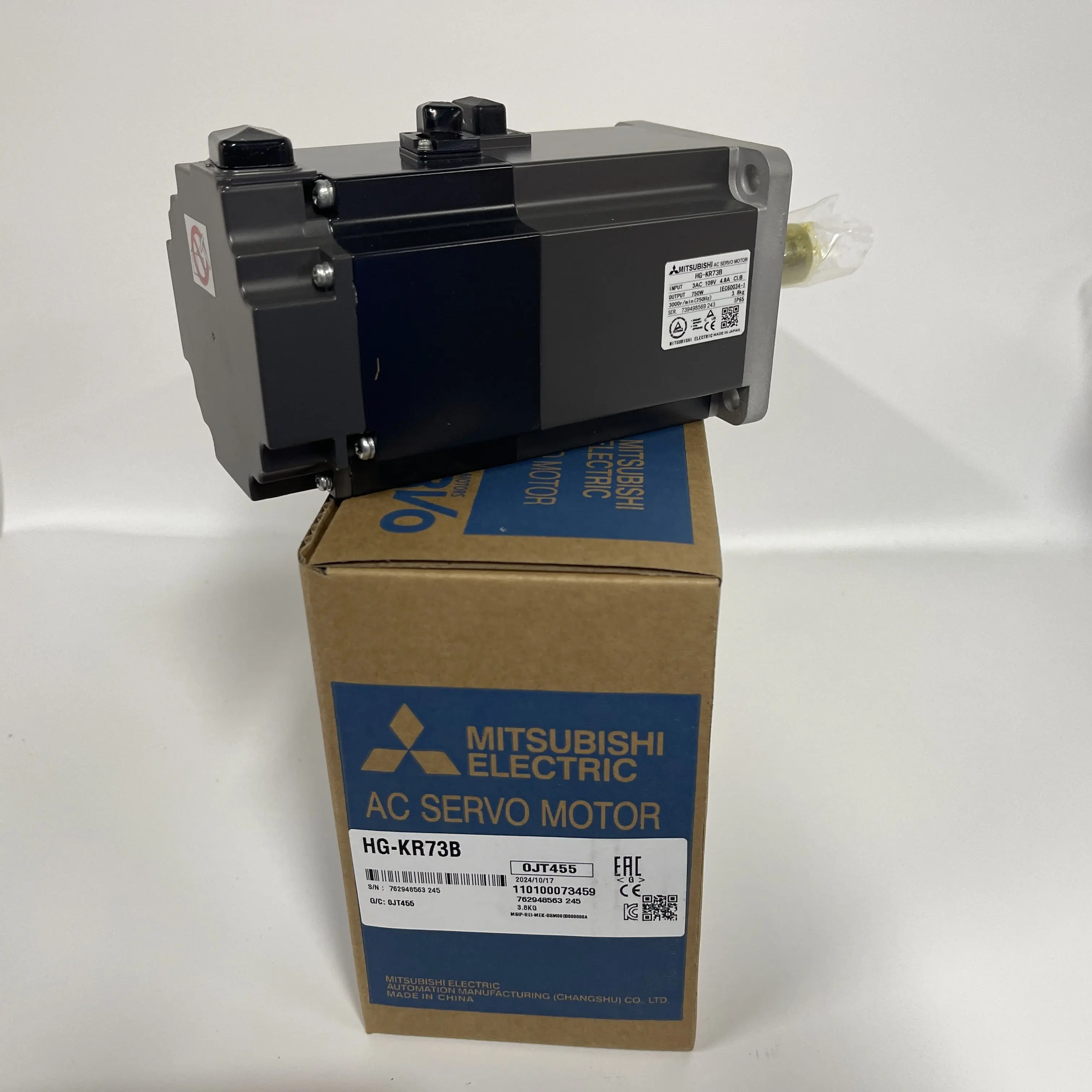 MITSUBISHI AC Servo Motor HG-KR73B