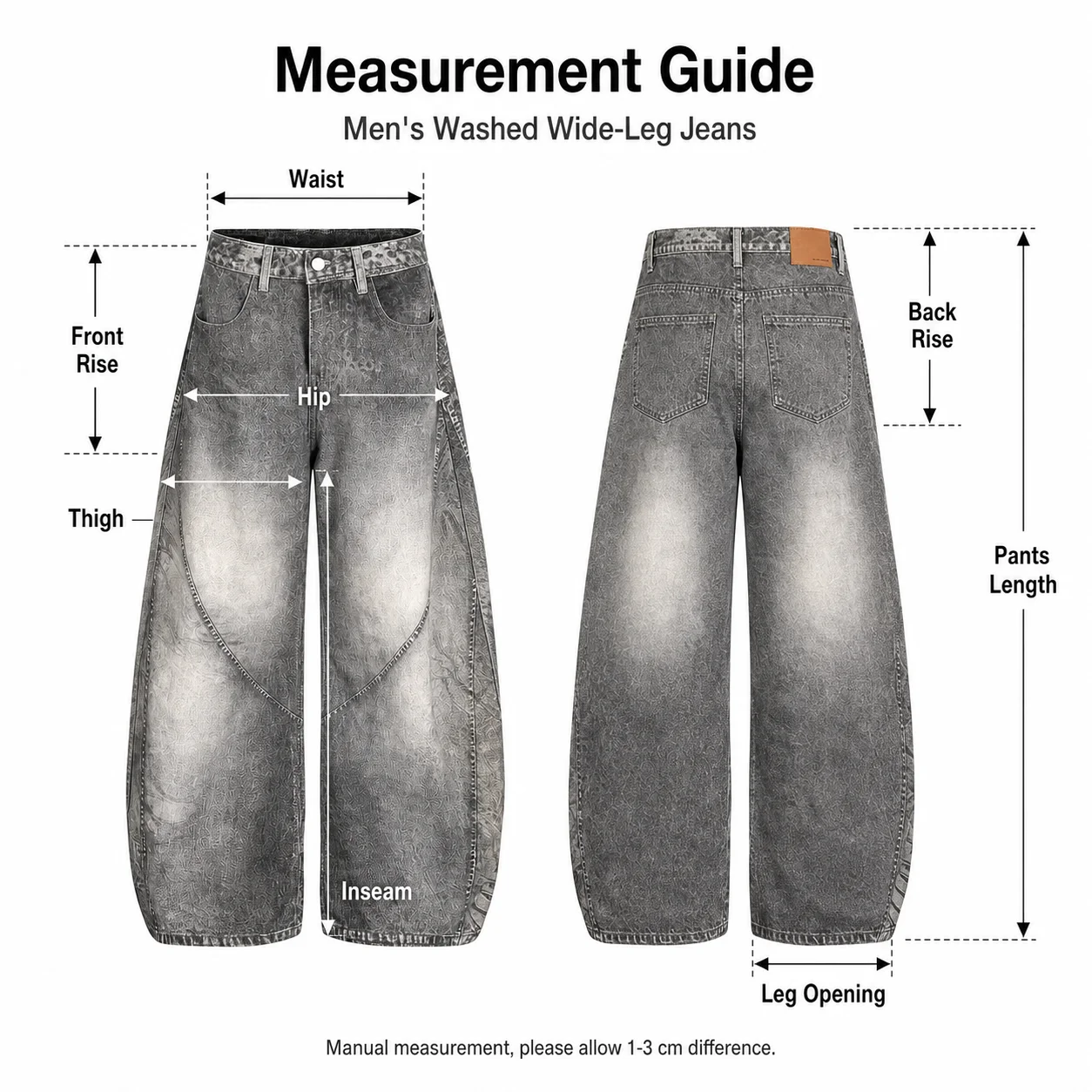 Size measurements