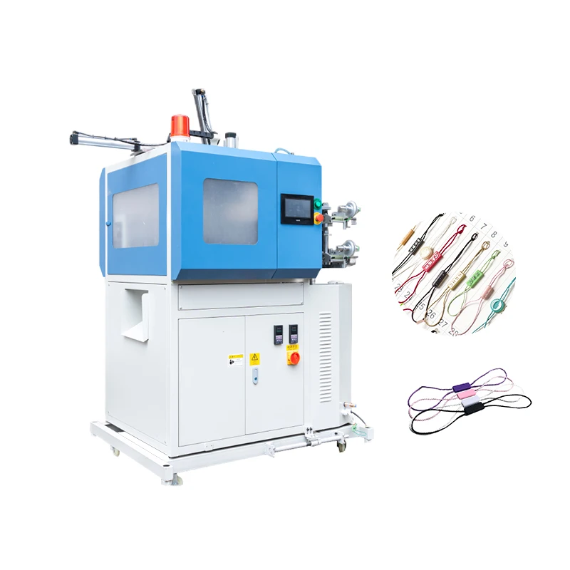 Hang Tag Seal Plastic Lock String Machine Security Seal Tag Making Machine Hang Tag Injection Machine