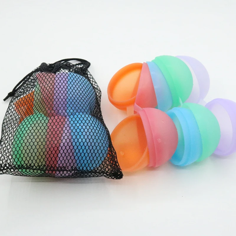 12 Pack Summer Reusable Refillable Self Sealing Fast Filling Silicone