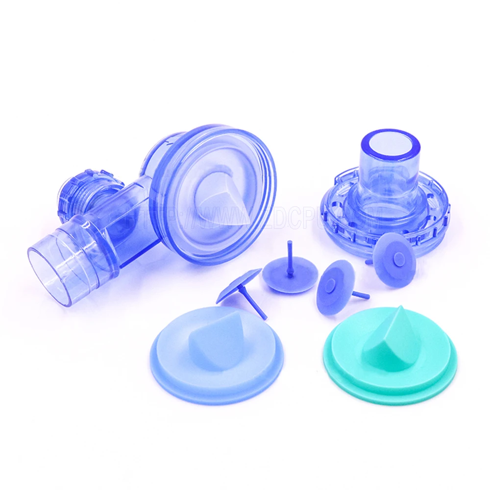 Custom Plastic Silicone Rubber Seal Umbrella Valve / Mushroom Valve for Respirators