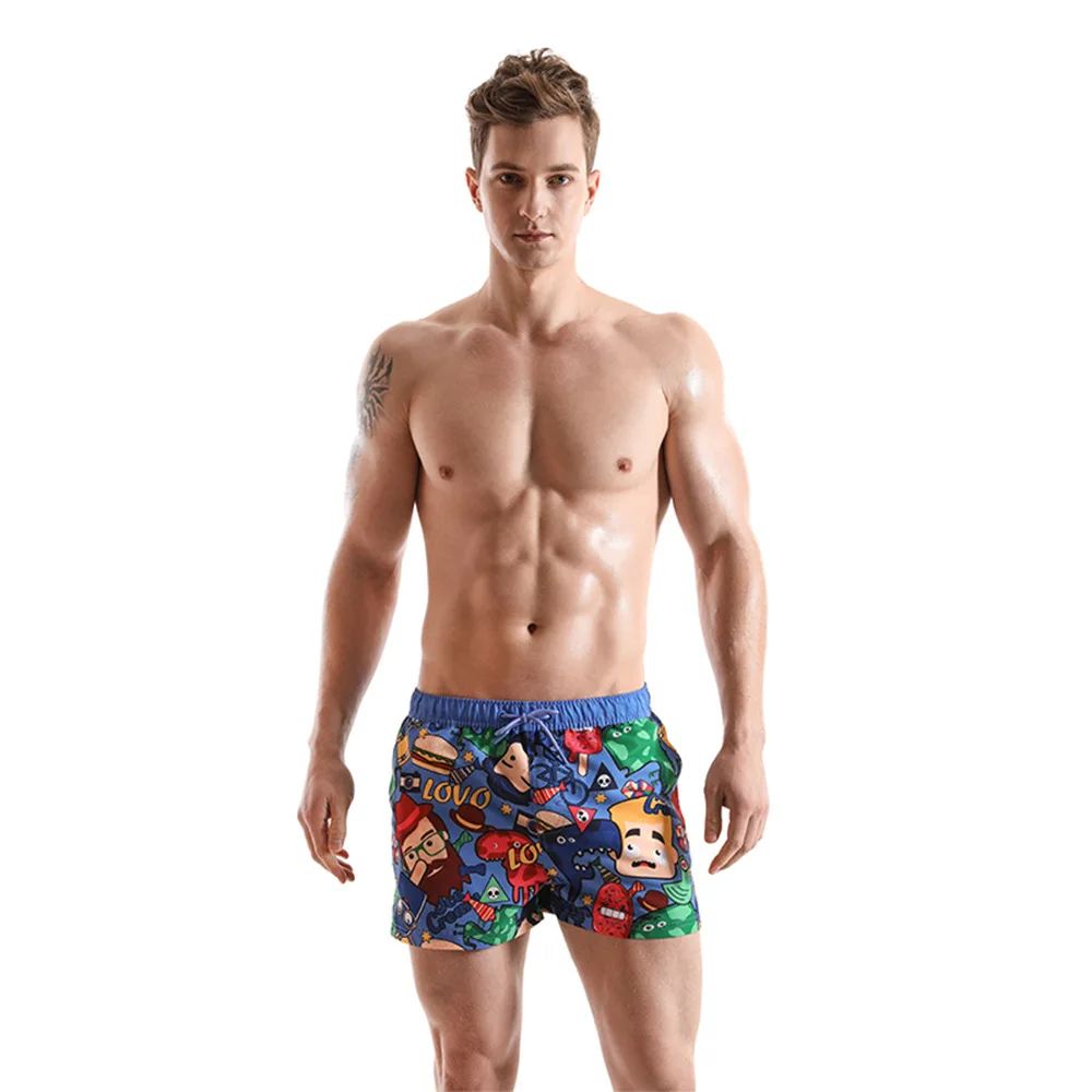 mens bathing suits with boxer liner