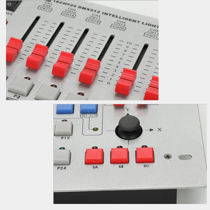 DMX 512 Controller Console Mixer Panel 240 Channels Lighting Effects Equipment Operator Equipment Moving Head Stage Light