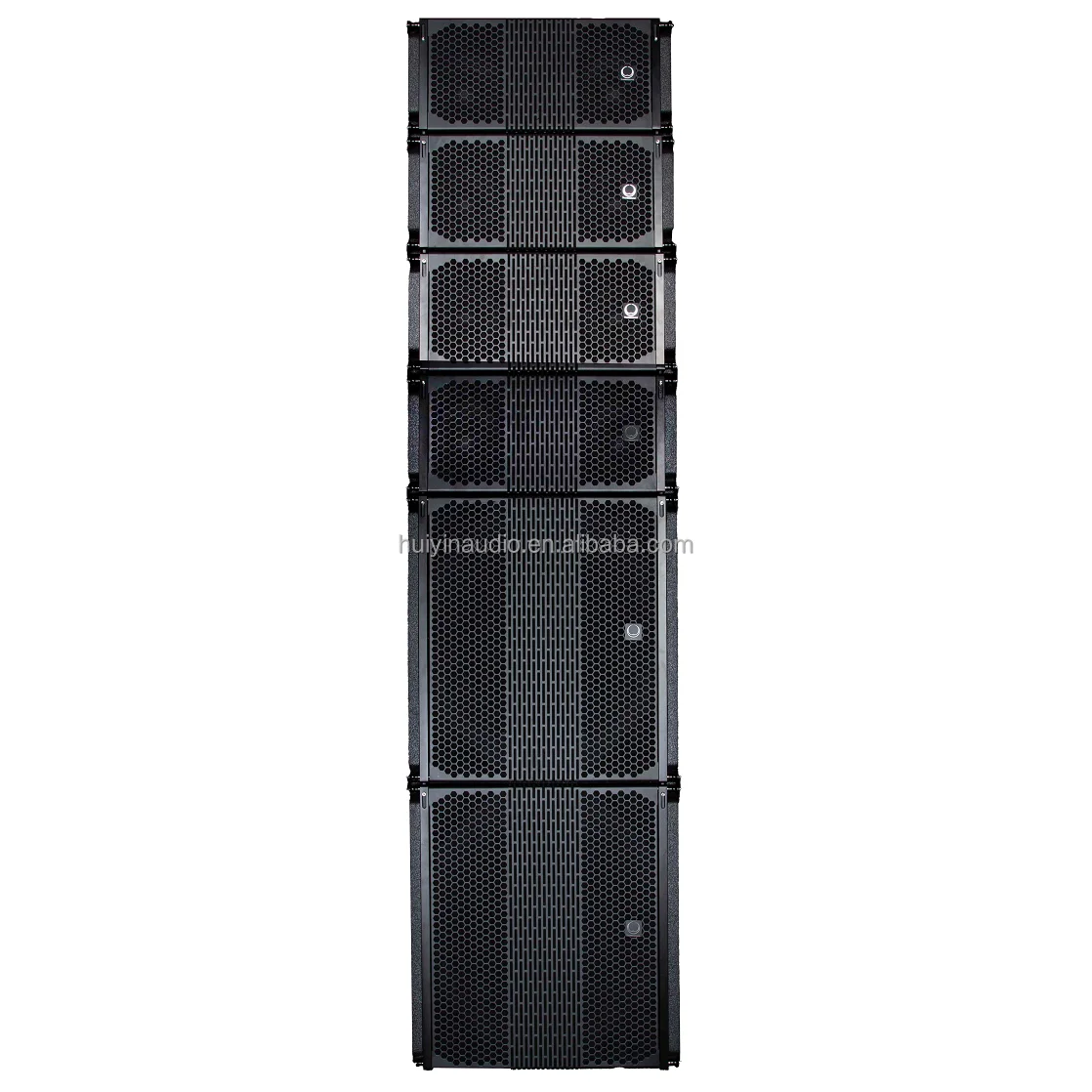 LA208 LA18S Line Array System Double 8-Inch Speaker with Flight Case 400W Amplifiers for Outdoor Use