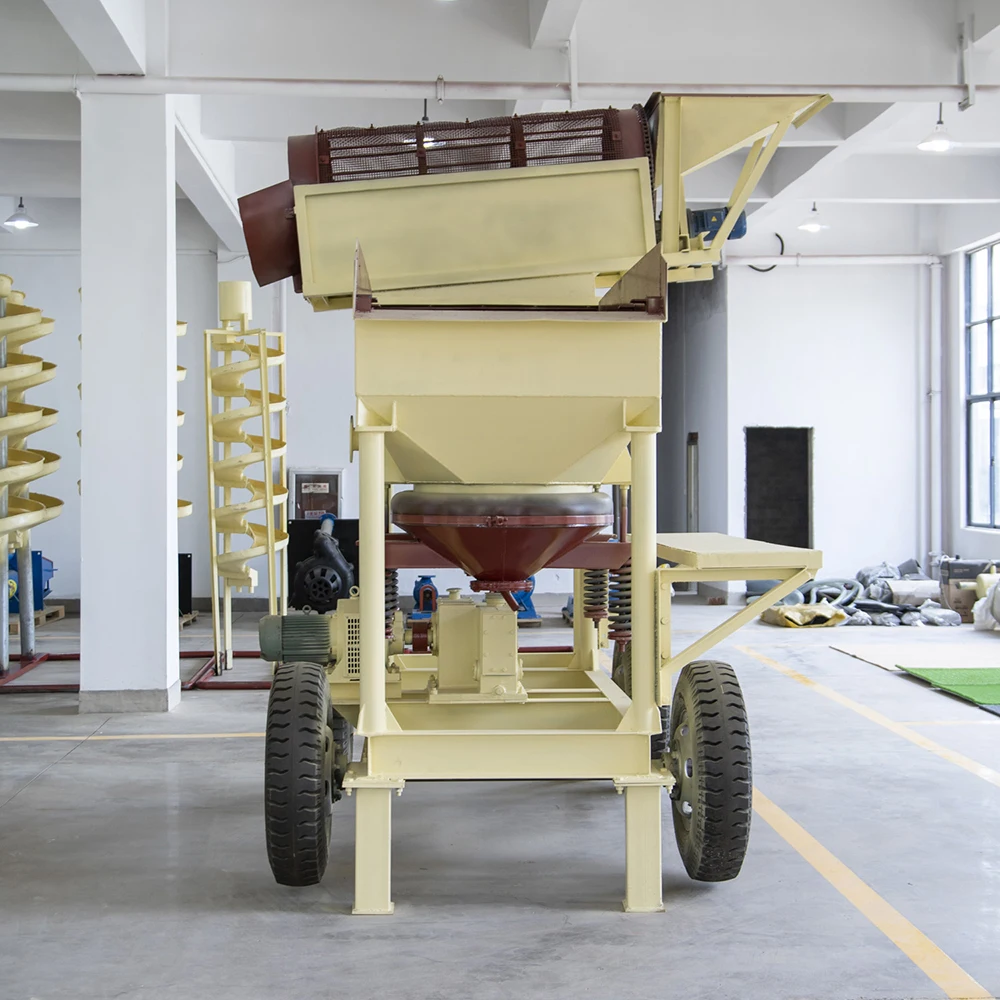 Gemstone Washing Machinery Gravity Concentration Device Jig Separator Machine 1-20tph Jigging Mining Machine Price
