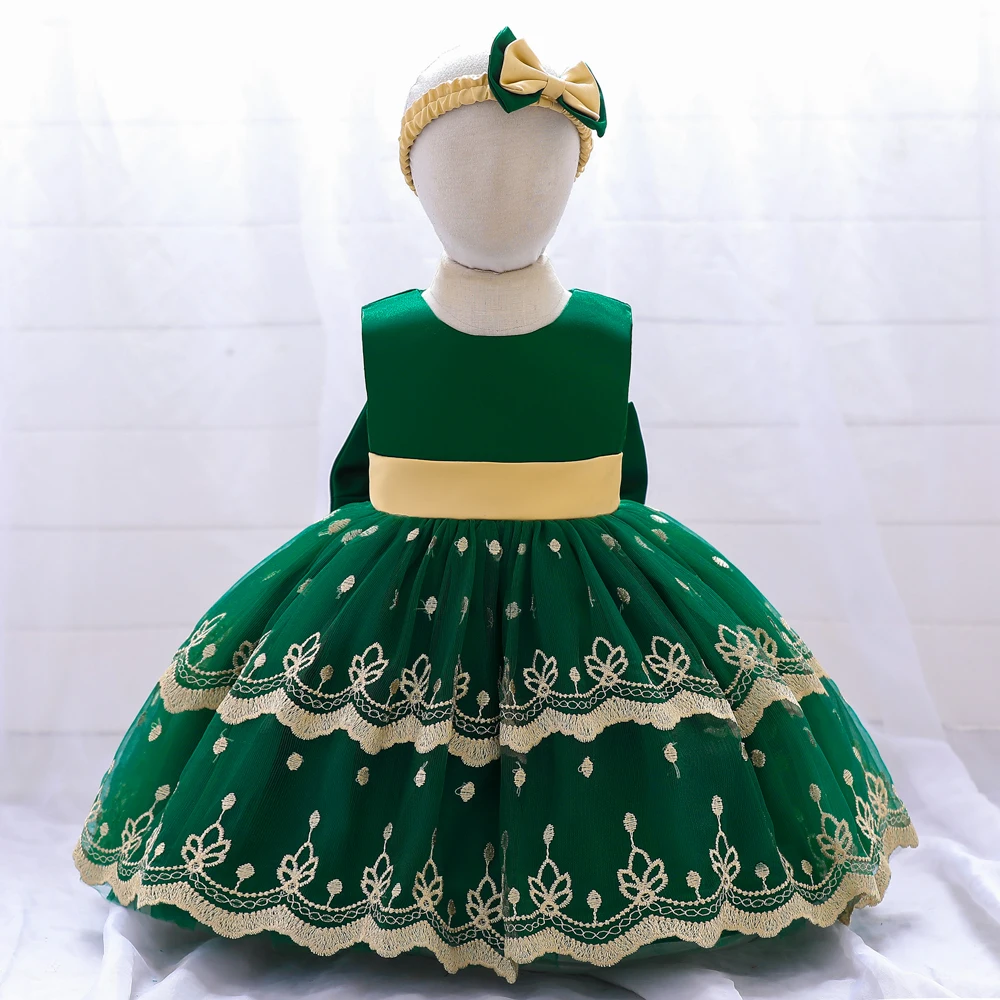 Kids Traditional Dress For Year Old Baby Girl MQATZ European Style