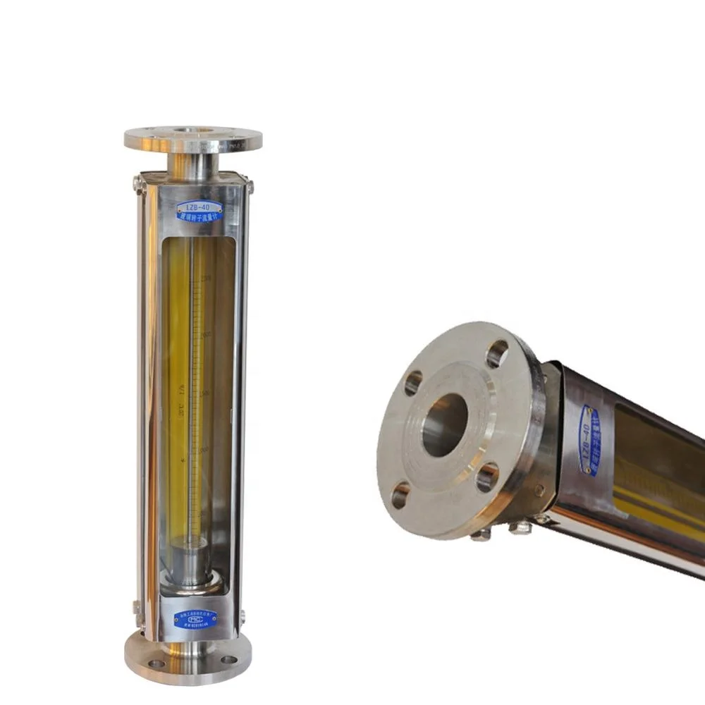 全ステンレス鋼垂直流量計回転計、サイトガラスフローインジケーター