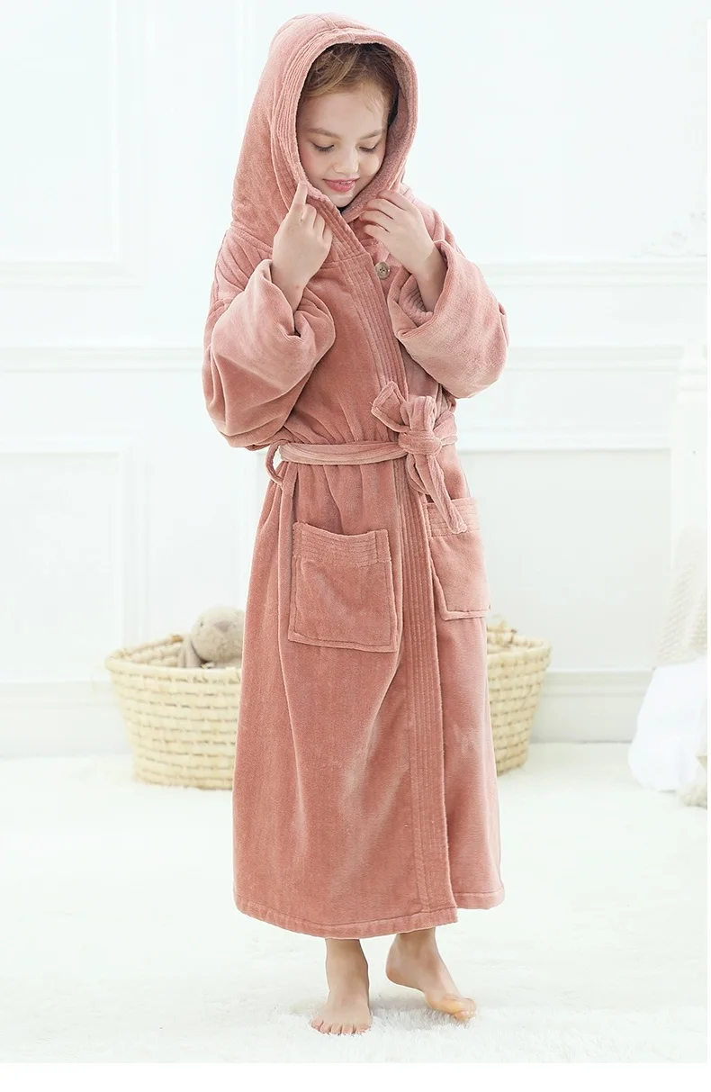 Wholesale Bathrobe Premium Cotton Hotel Bathrobe Custom Striped Poncho Bathrobe Luxury manufacture