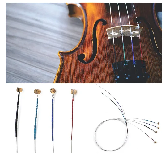 Violin Strings,Metal String Set For 3/4 4/4violin Strings Replacement
