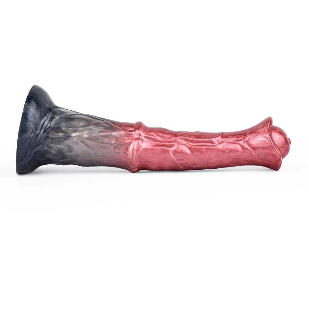 NNSX One Size Two Colors 11.18inches Horse Dildo Big Animal Curved Shaft  Adult Sex Toy for G-spot Anal Play
