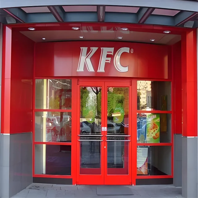 High Quality Custom KFC Door Insulated Security Door Apartment Entrance ...