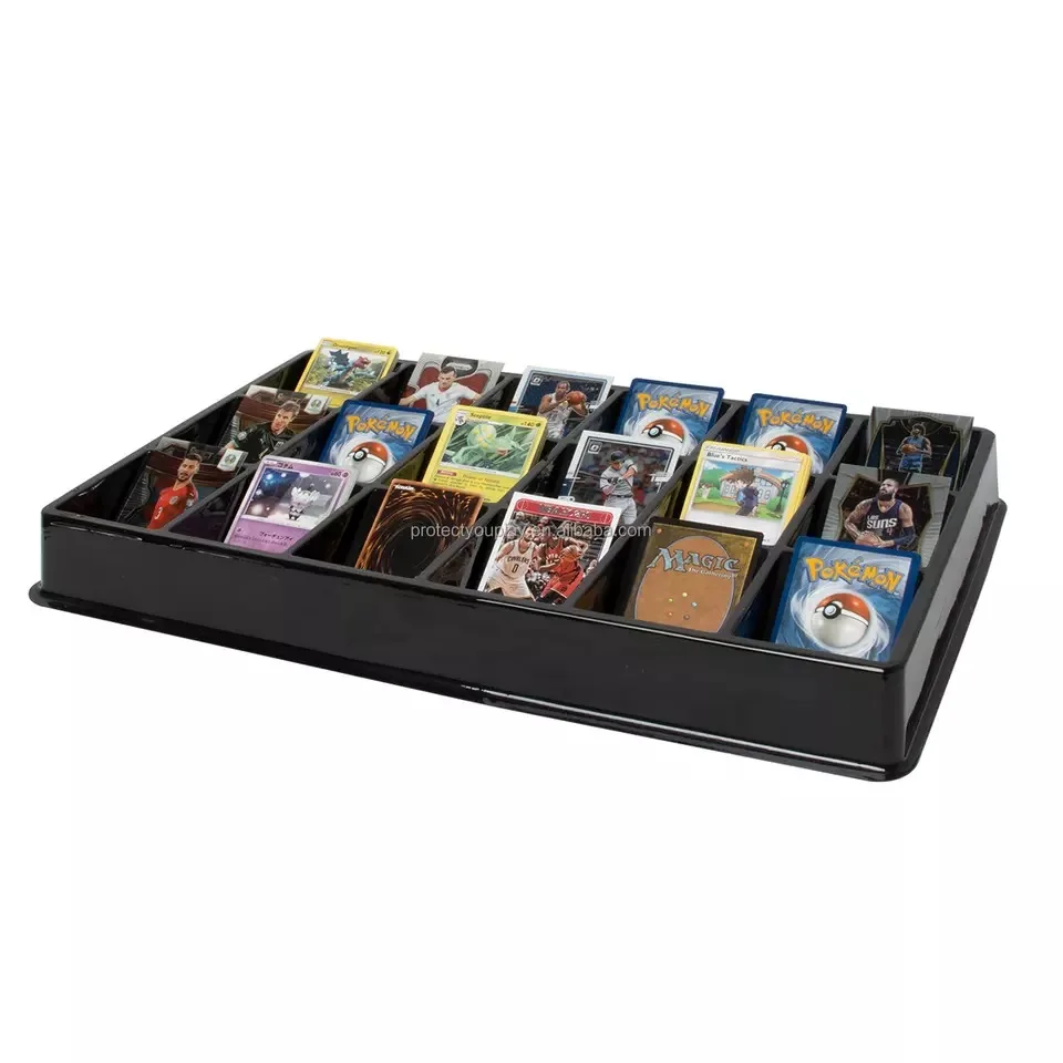 18 Slot Card Sorting Tray For Trading Baseball Pokemon Yu Gi Oh And ...