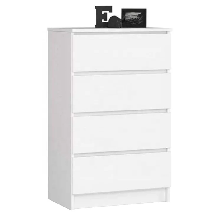Custom White Dresser Bedroom Furniture Wood Storage 6 Drawers