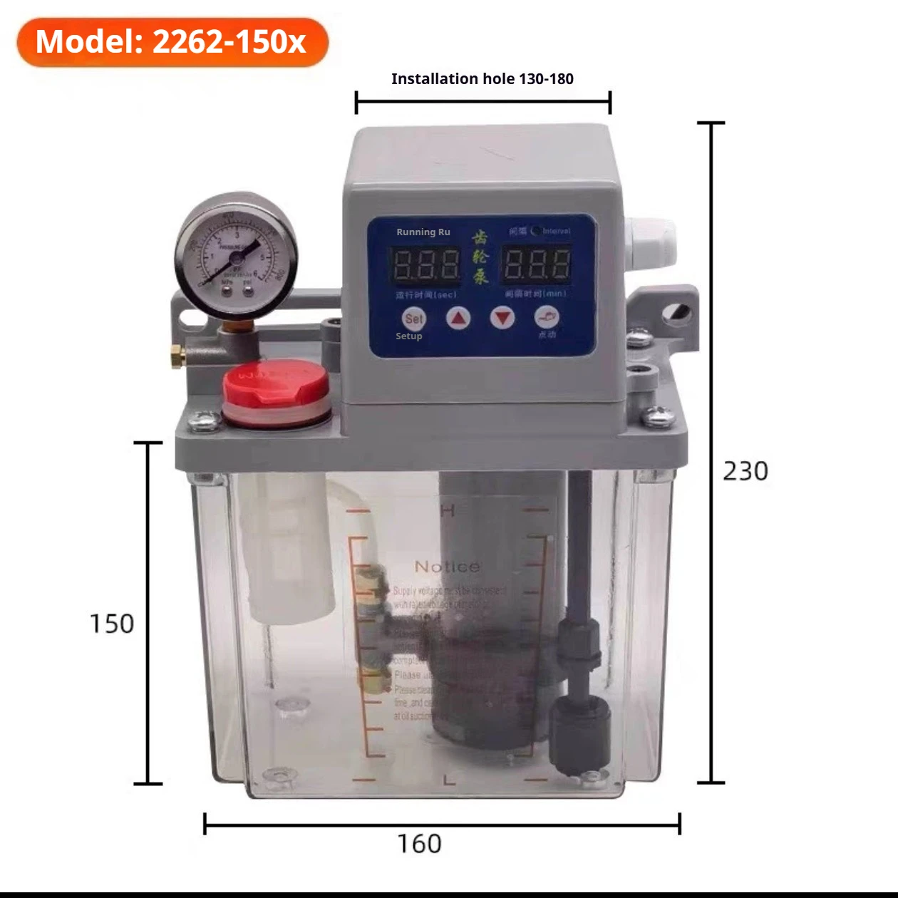 Tebak Automatic Lubricant Grease Feeder Oil Lubrication Pump for CNC Lathe Machine  Rotary Pump
