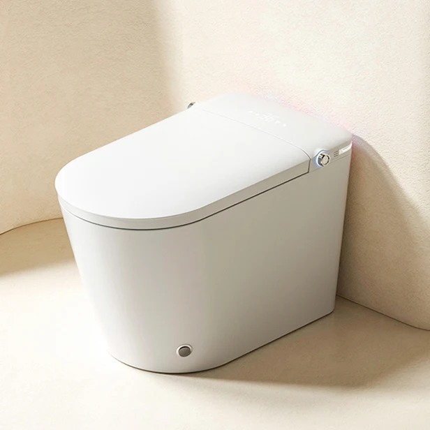 Ceramic Sanitary Wares Bathroom Wc Automatic Bidet One Piece Toilet Bowl Intelligent Smart Toilet With Remote Control