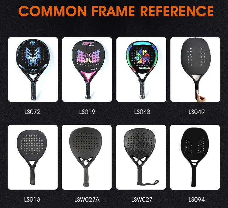 Padel Racket Wood Custom Soft Padel Racket Oem Raquete Bolas De Tenis Profesional Beach ...
