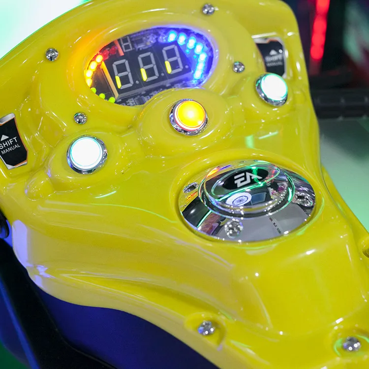Coin Operated Simulator Motor Racing Car Game Machine Motorcycle Arcade Machine for Game Center