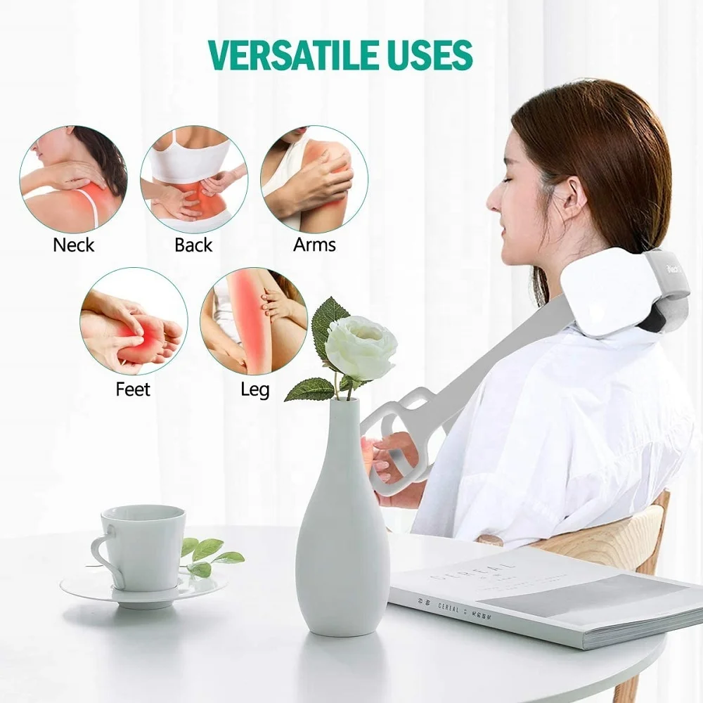 New Design Shiatsu Kneading Massage Smart Neck Massager Electric Portable Neck Massager