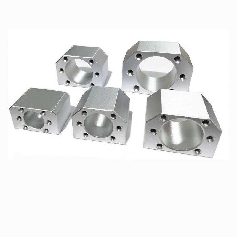 TEBAK D-01 SFU1605 1610 Ball Screw Nut Housing DSG12H 16H 20H 32H 40H Aluminium Alloy Ballscrew Nut Housing Bracket Holder Fit