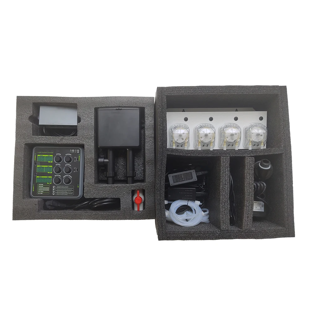 Greenhouse Hydroponic System Irrigation Digital Nutrient System Ph EC Sensor Hydroponics PH EC Digital Controller Large