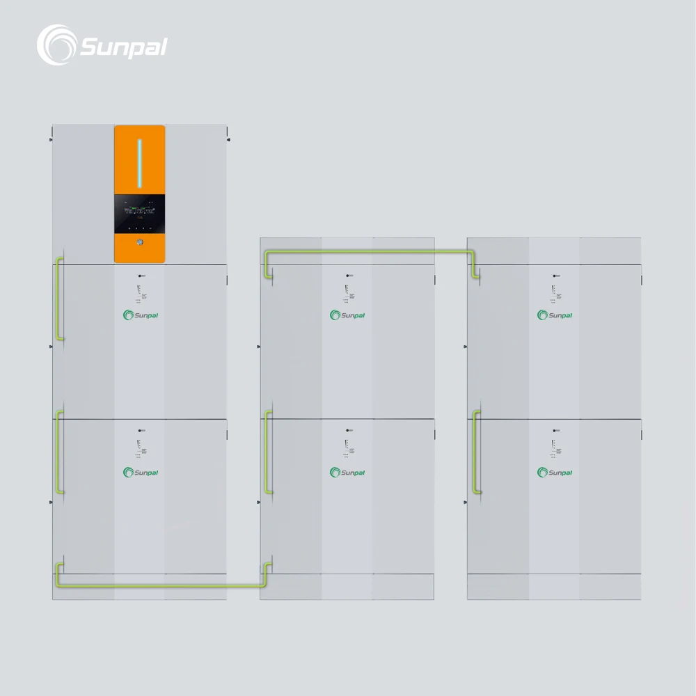 Sunpal All in One Solar Hybrid Inverter  5.5Kva Energy Storage System With 51.2V Inbuilt Batteries