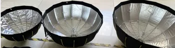 Triopo KL-105 105CM Easy Lock Collapsible Silver Beauty Dish Diffuser Speedbox Quick Folding Softbox With Bowens Mount product image