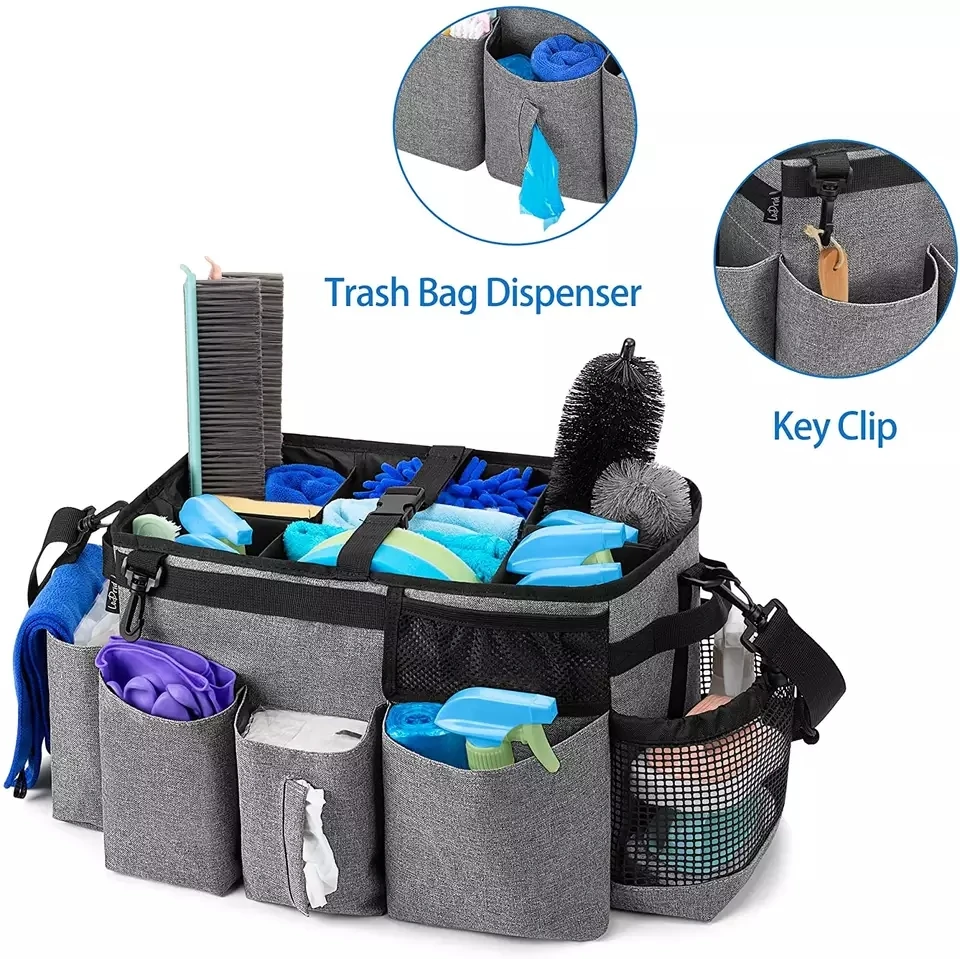 Wearable Cleaning Caddy Bag,Cleaning Supply Tote for Cleaning