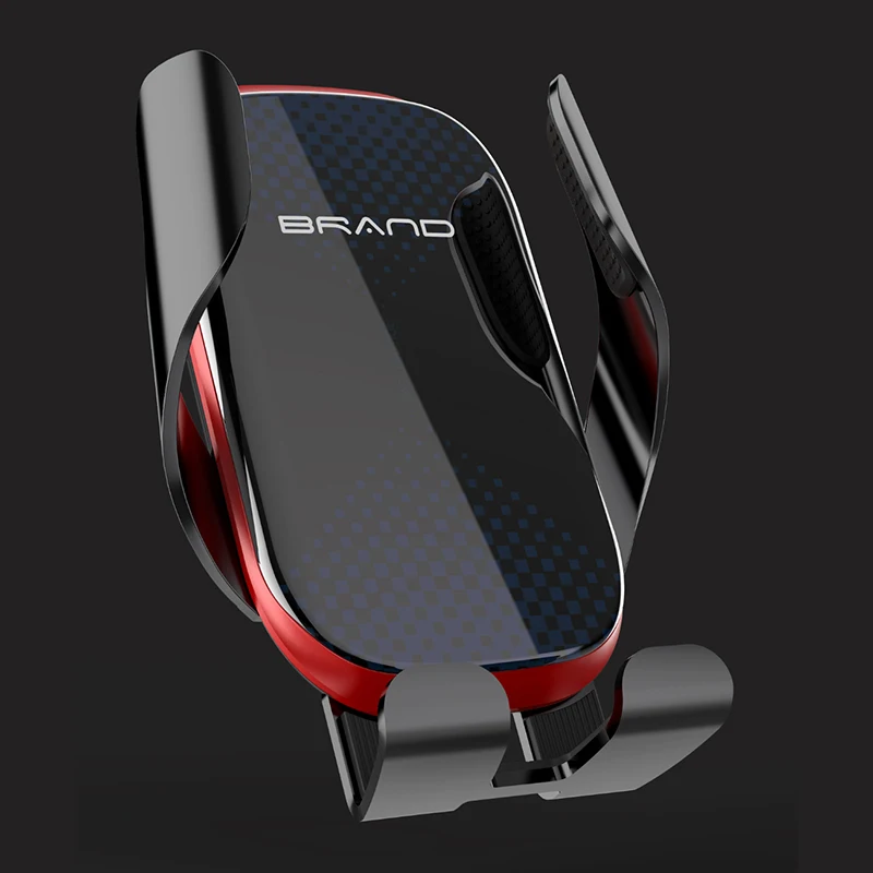 Беспроводное Автомобильное зарядное устройство Qi, 15 Вт, автоматическое автомобильное беспроводное зарядное устройство для iPhone 13