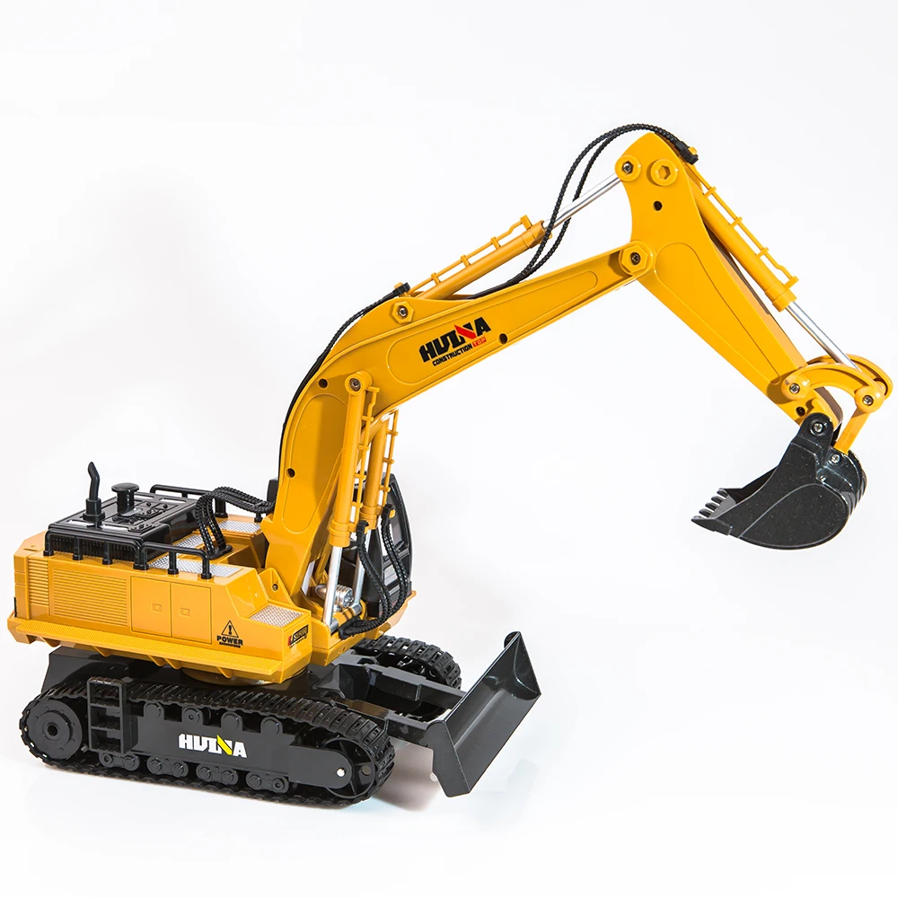 Remote Control Digger Truck 11Ch Toy RC Excavator Radio Controlled Construction 