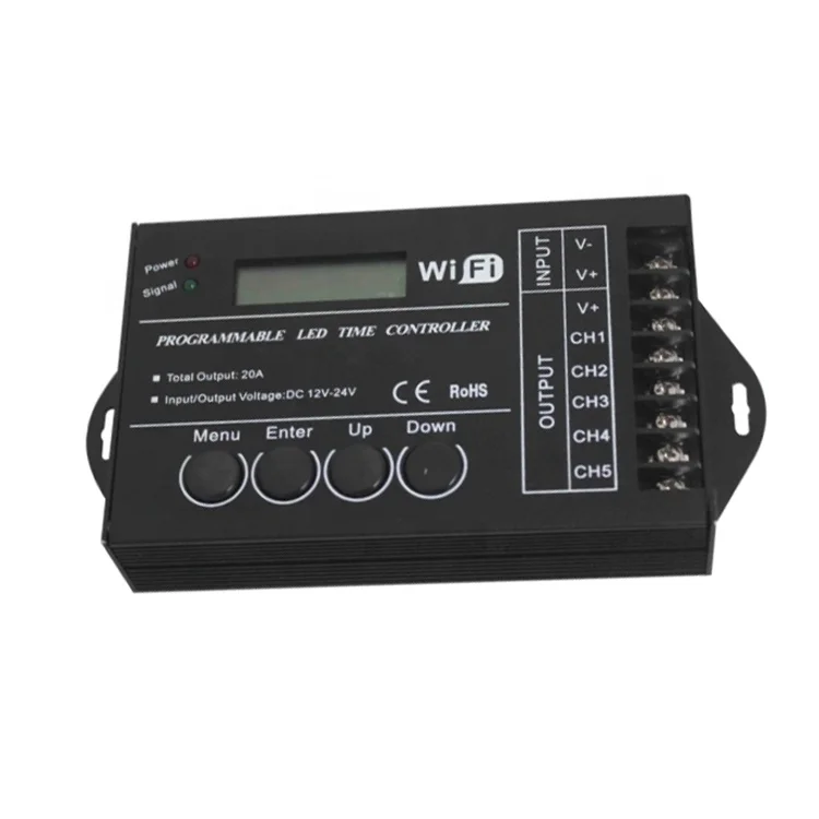 TC420 TC421 TC423 WIFI Programmable Time Led Controller