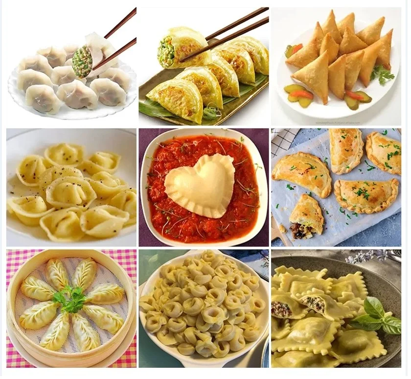 Mini Samosa Making Machine for Home Cerradora De Empanadas Dumplings Taiwan
