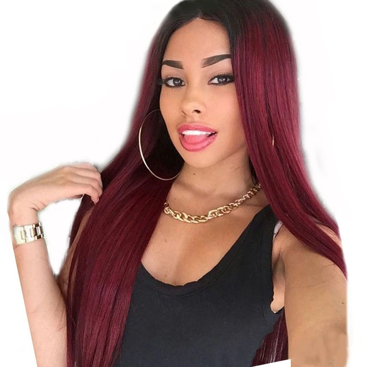 1b 99j lace front wig