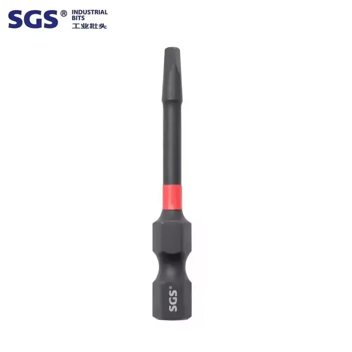 MOYOTEC 15PCS Source Factory 50mm 1/4 SQ1 Impact Screwdriver Bit Screwdriver Bit Set with Storage Bo