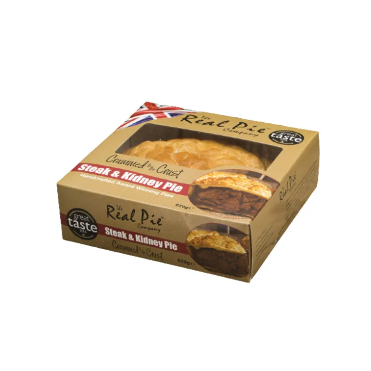Meat Pie Paper Packaging Box
