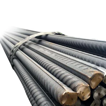 GB HRB335 HRB400 HRB500 6-15mm hot rolled reinforcement deformed carbon steel rebar  building materials