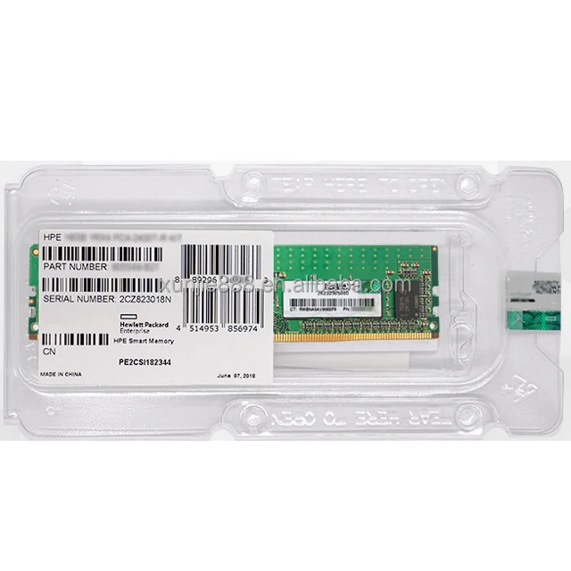 P00924-B21 Dual Rank X4 DDR4-2933 CAS-21-21-21 Geregistreerde Slim Geheue Kit 1x32GB Nuwe en Oorspronklike Verpakking Bediener Toepassing