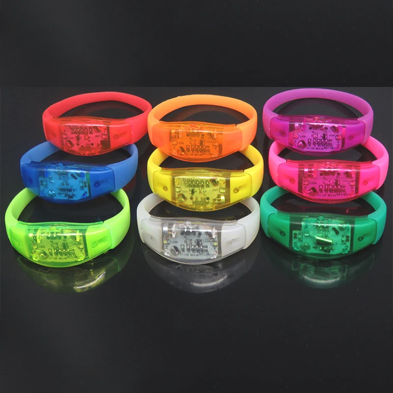 Led Festival Concert Party Wedding Wristbands Event Pulsera Coldplay Xylobands Dmx Soundactived
