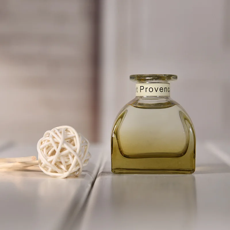 juego de botellas cuadradas de vidrio,difusor de aroma con